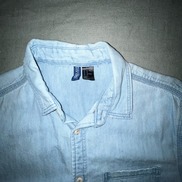 Jean Button Down Shirt - Picture 2 of 2